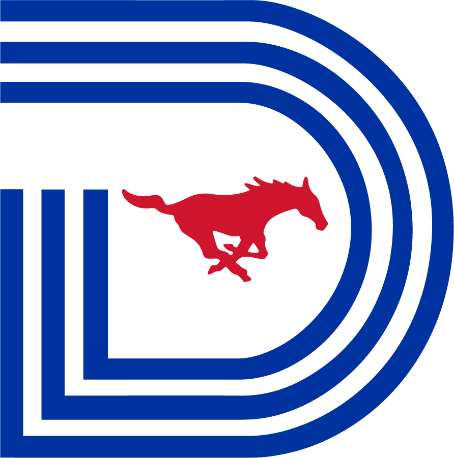 Southern Methodist Mustangs 2019-2021 alternate logo diy iron on heat transfer